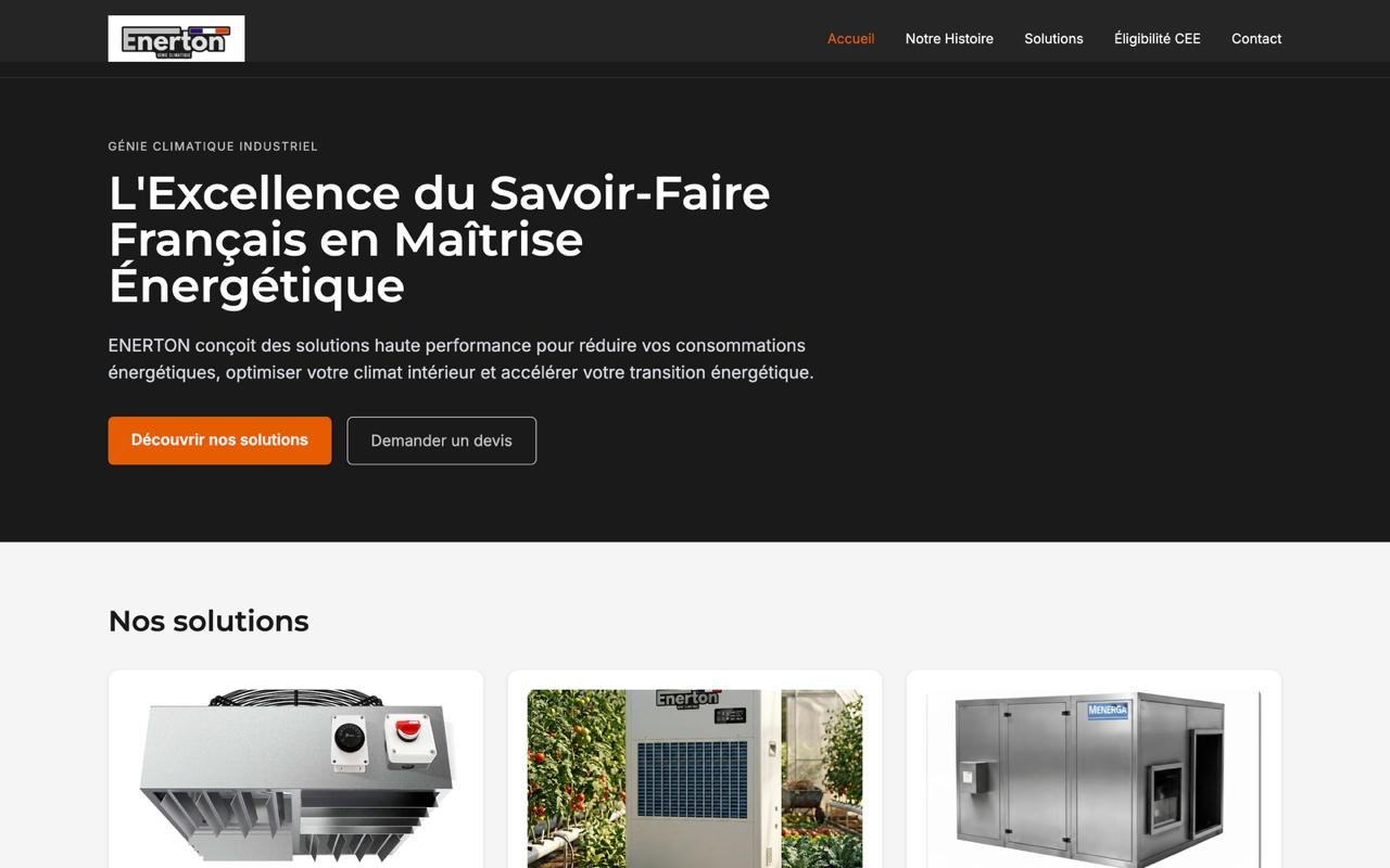 Site premium — Génie climatique