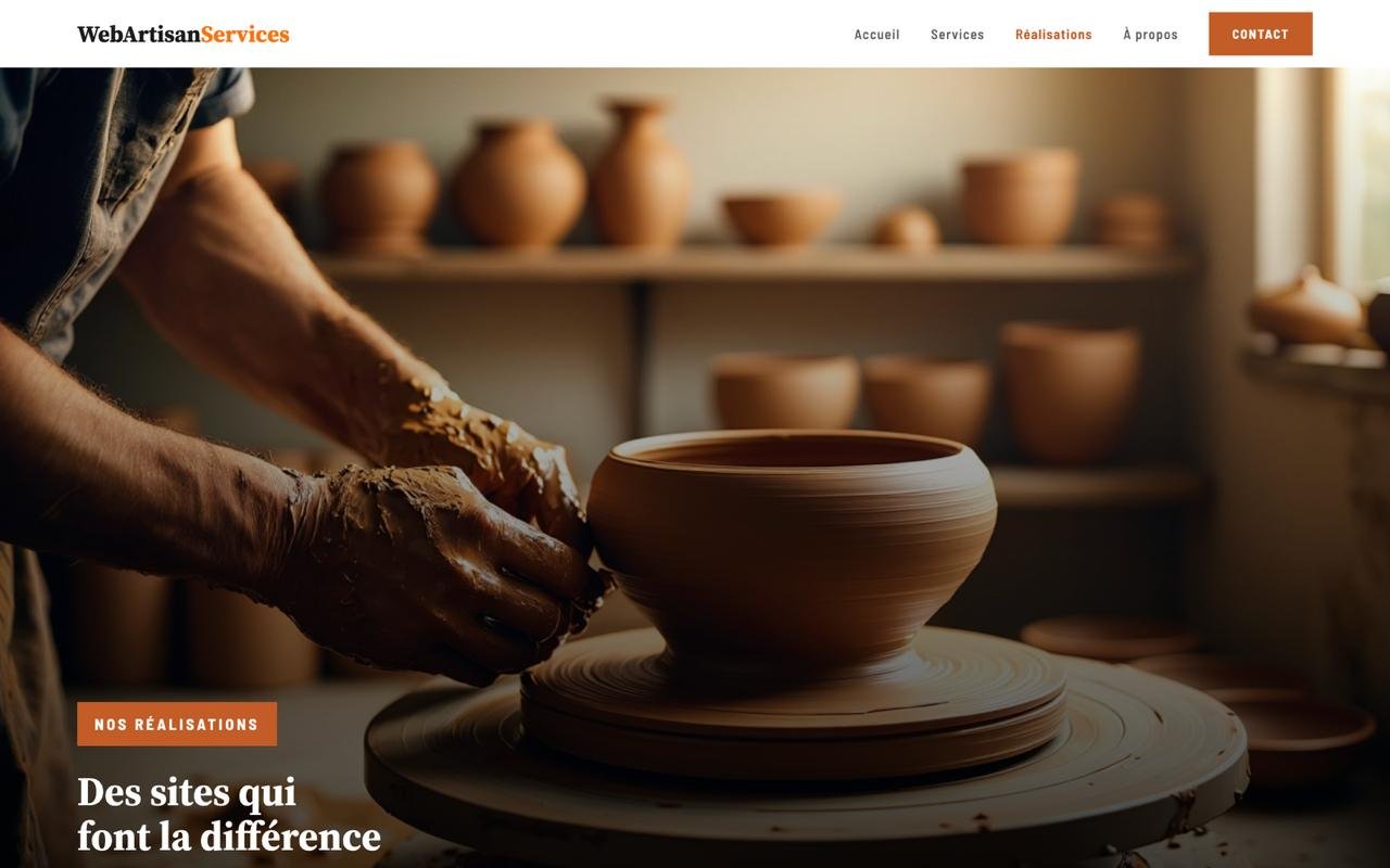 Site vitrine — Agence web créative